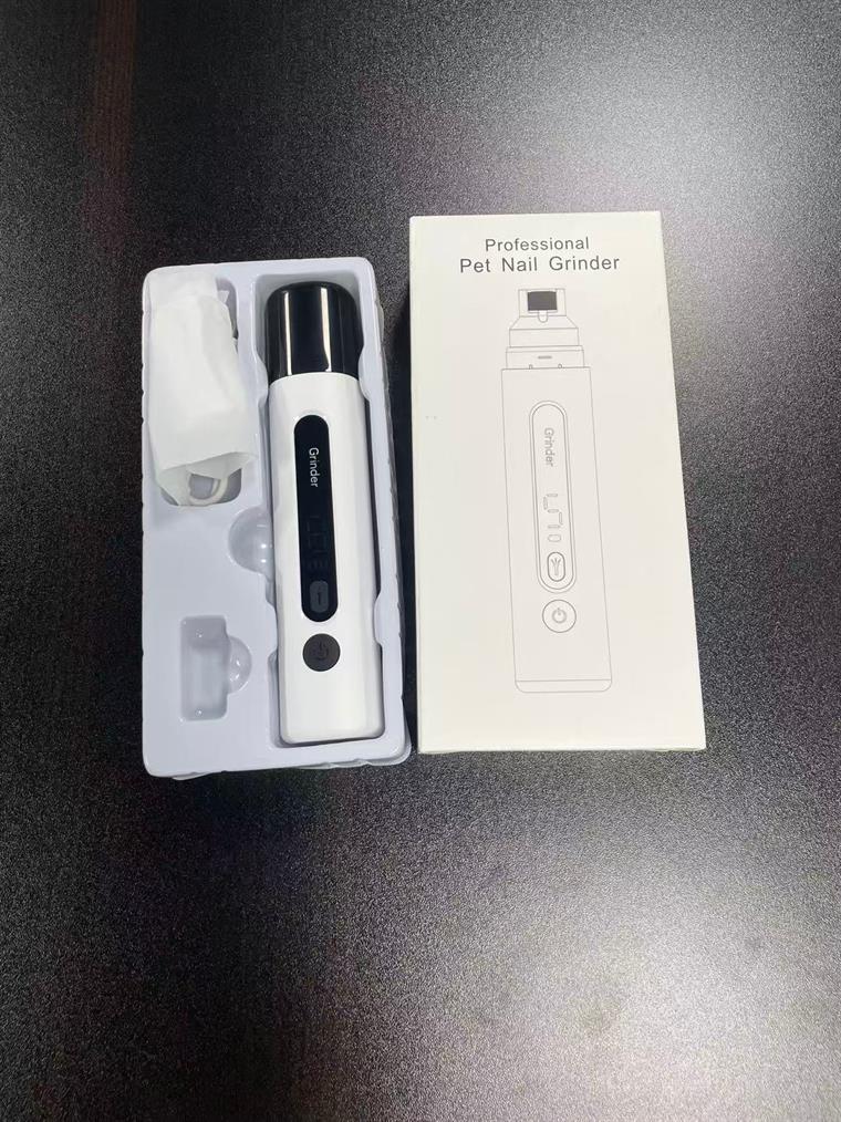 Professional pet nail grinder with display